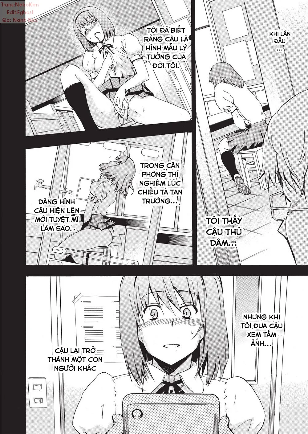 HentaiVN.net - Ảnh 11 - Girl’s Shock!! - Chap 6