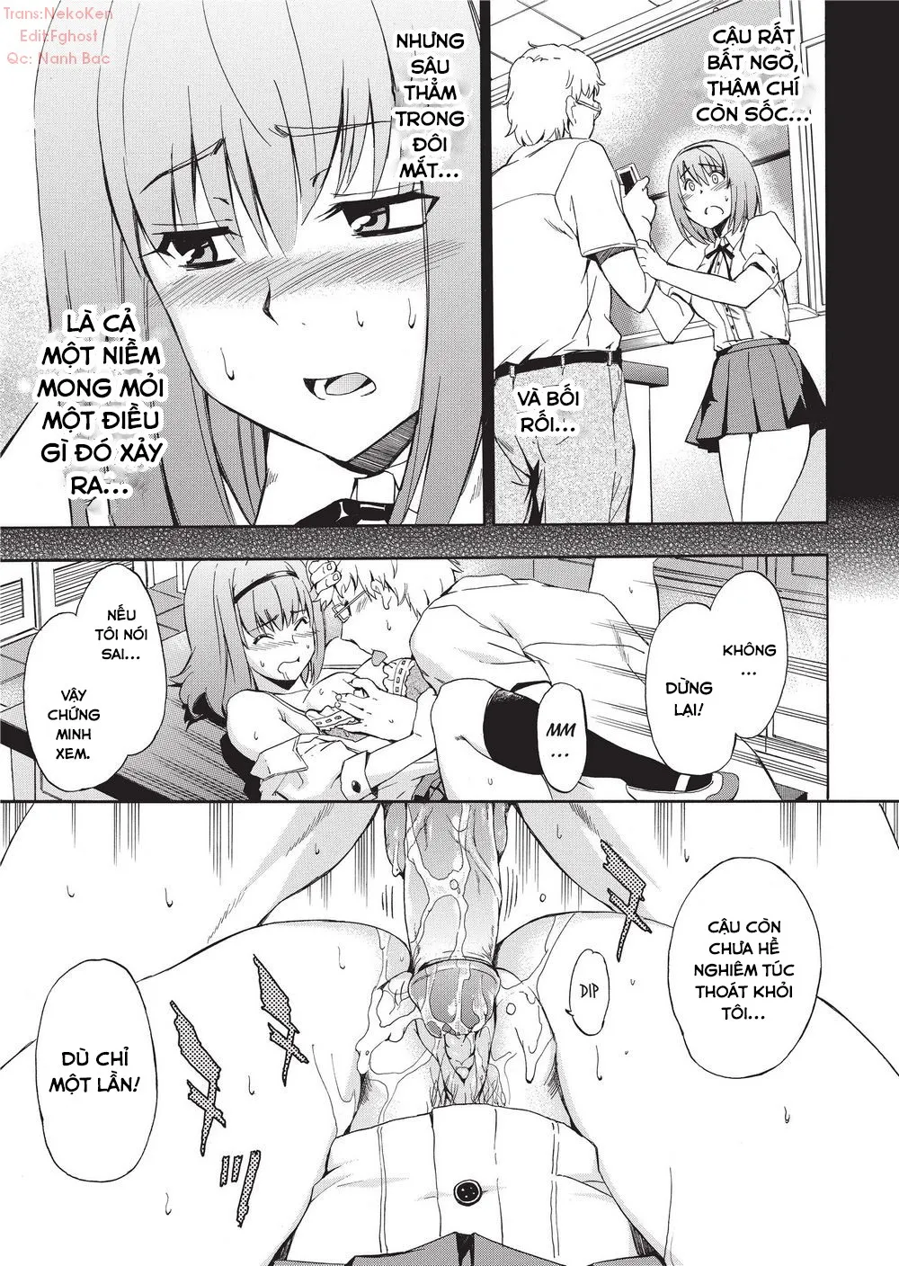 HentaiVN.net - Ảnh 12 - Girl’s Shock!! - Chap 6