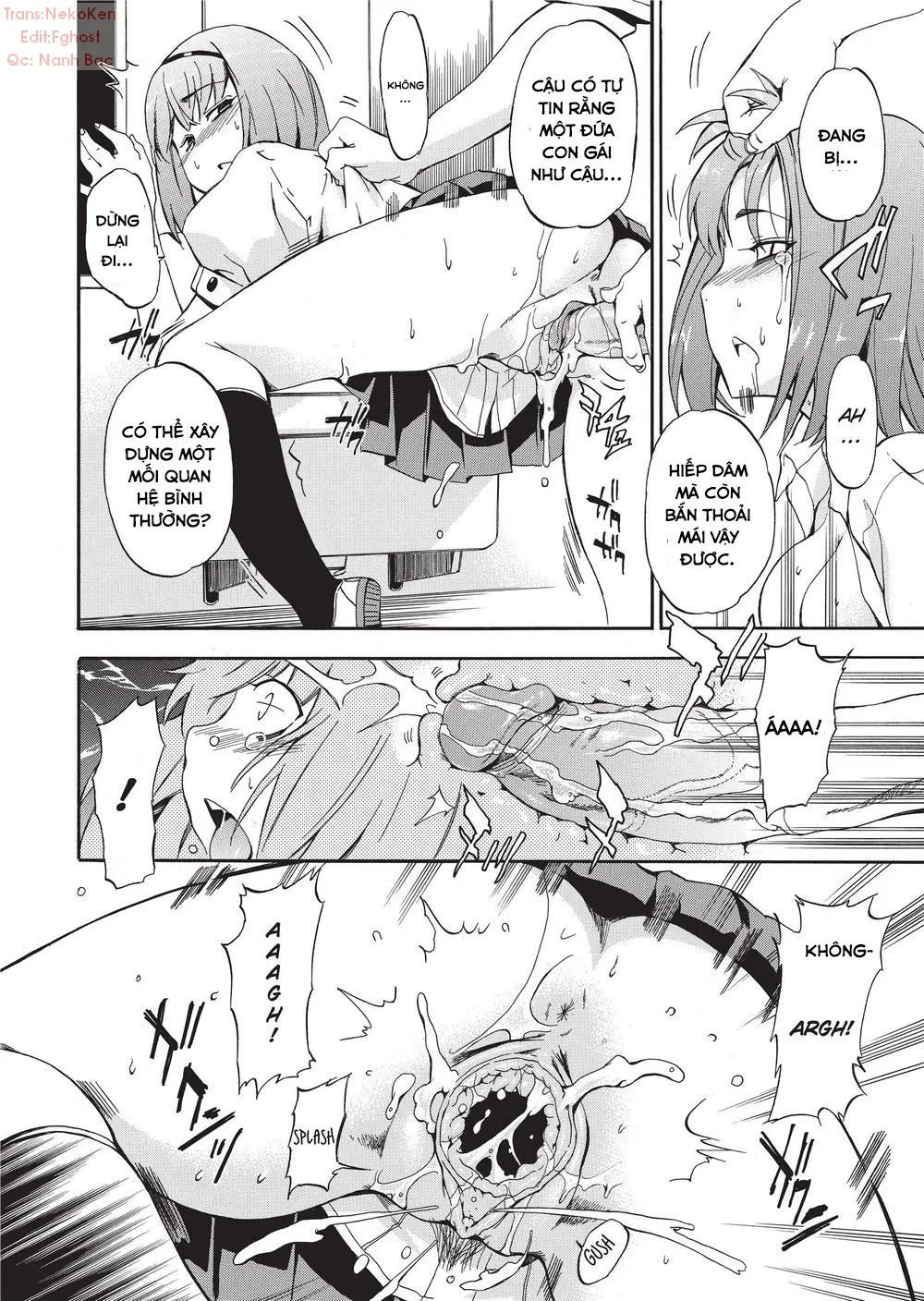 HentaiVN.net - Ảnh 17 - Girl’s Shock!! - Chap 6