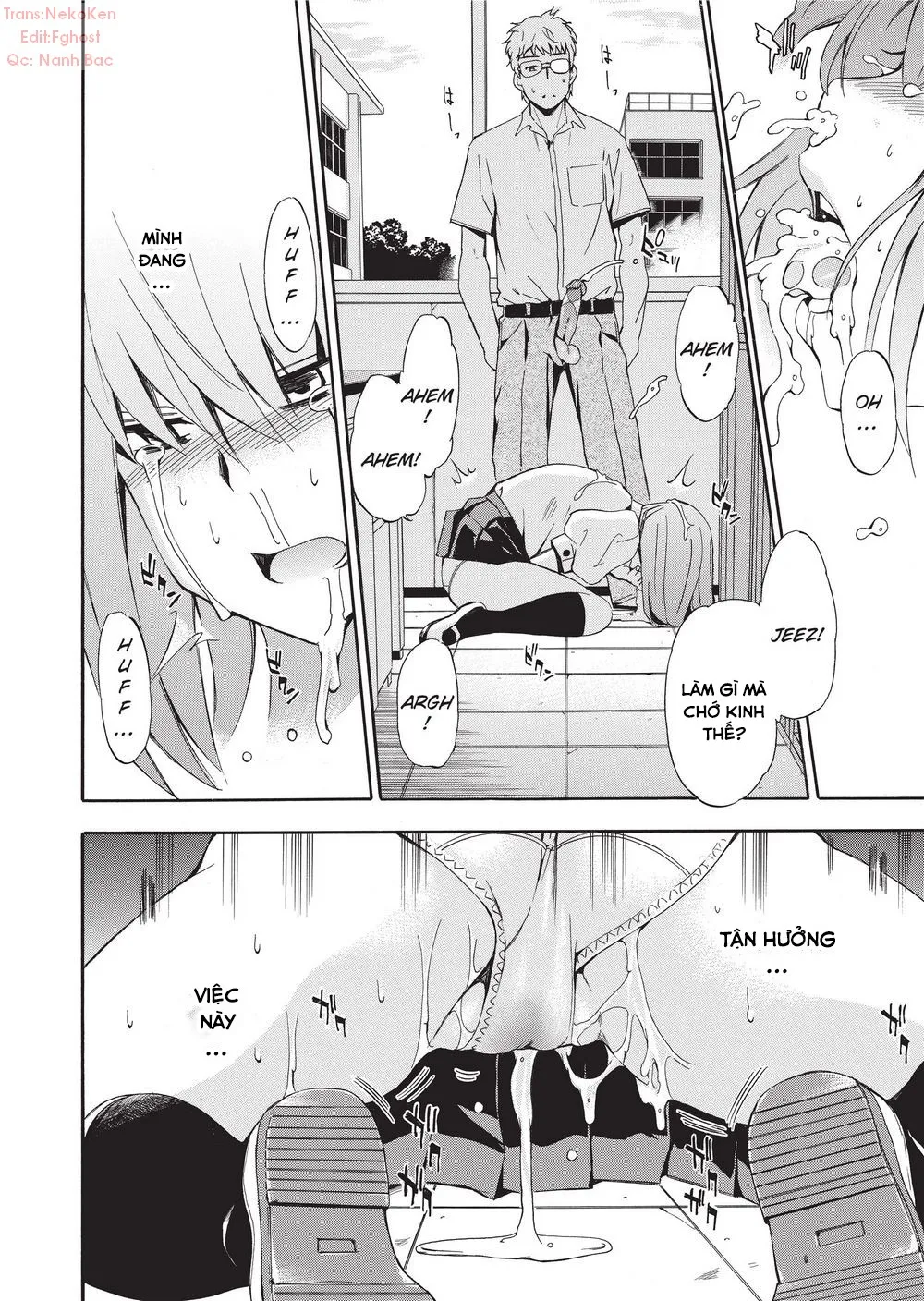 HentaiVN.net - Ảnh 9 - Girl’s Shock!! - Chap 6