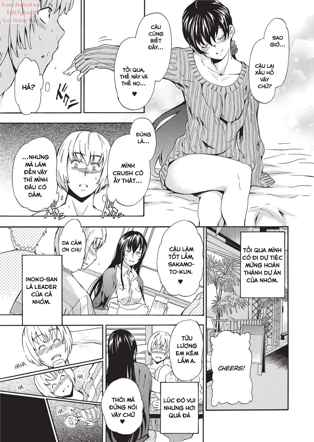 HentaiVN.net - Ảnh 4 - Girl’s Shock!! - Chap 7
