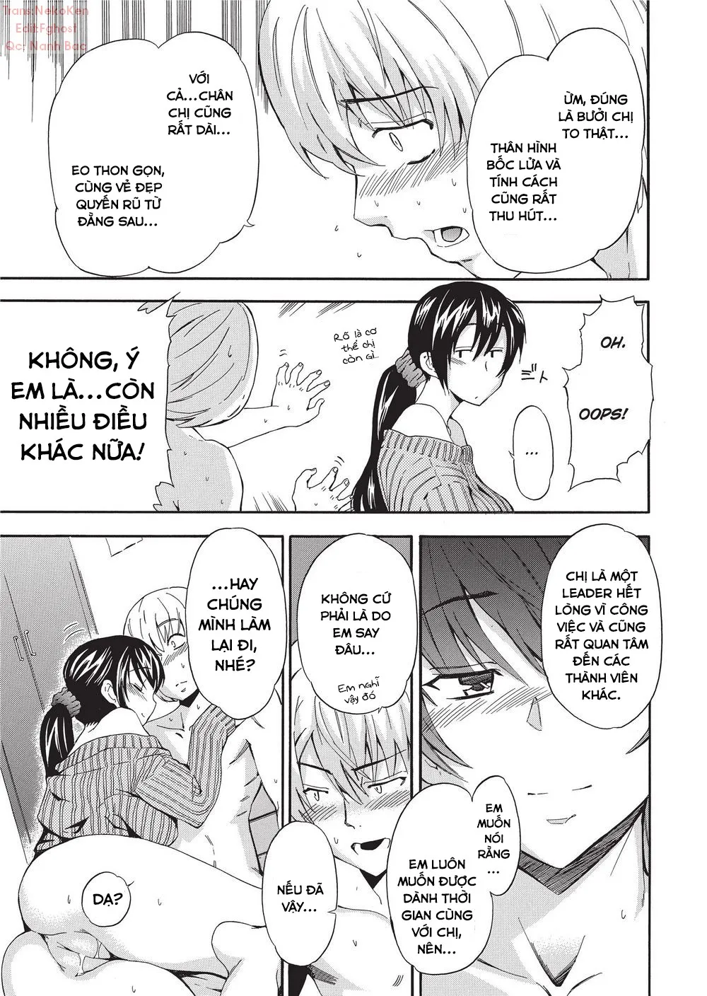 HentaiVN.net - Ảnh 6 - Girl’s Shock!! - Chap 7