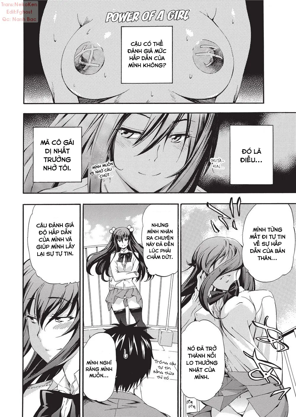 HentaiVN.net - Ảnh 7 - Girl’s Shock!! - Chap 8