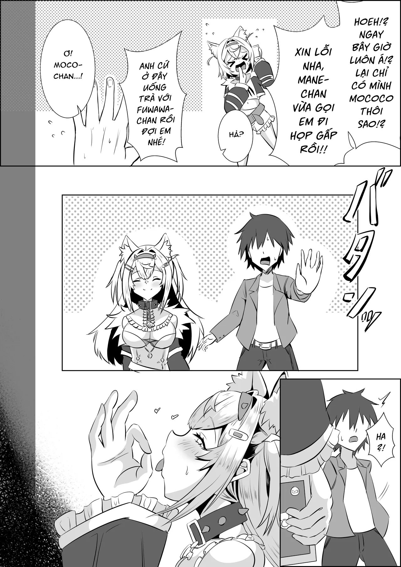 HentaiVN.net - Ảnh 3 - Fuwawa là một cô bé hư - Chap 1