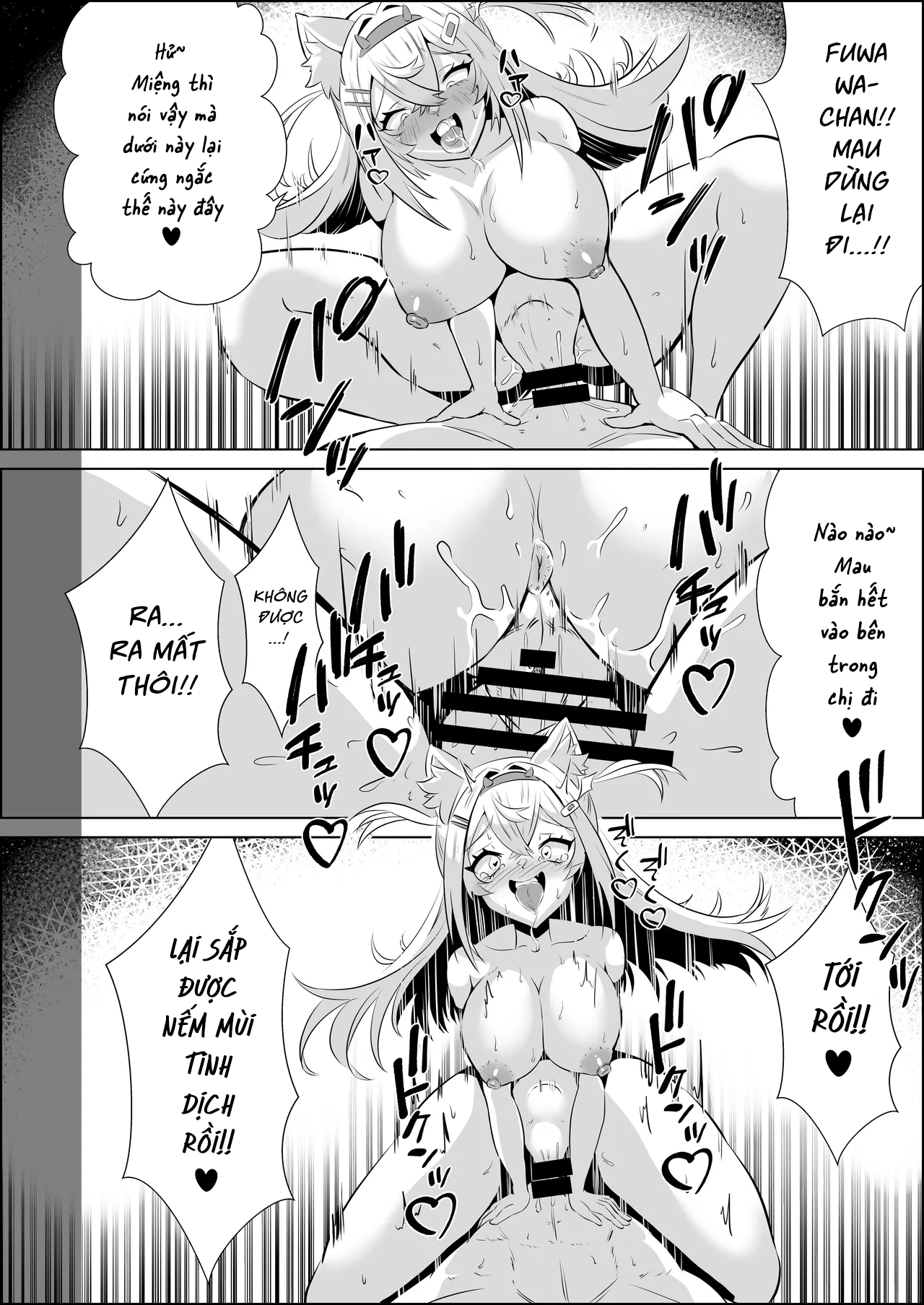 HentaiVN.net - Ảnh 5 - Fuwawa là một cô bé hư - Chap 1