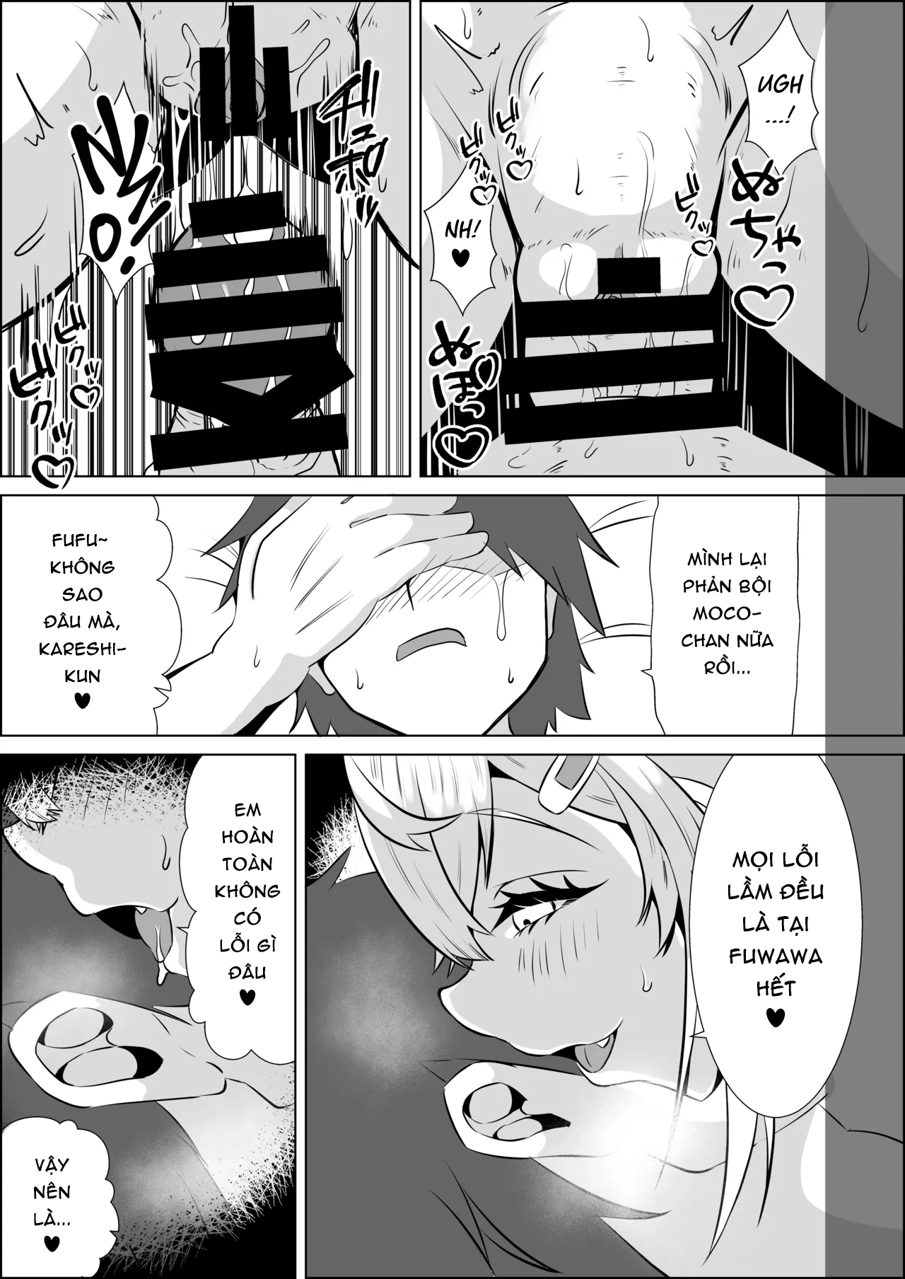 HentaiVN.net - Ảnh 6 - Fuwawa là một cô bé hư - Chap 1