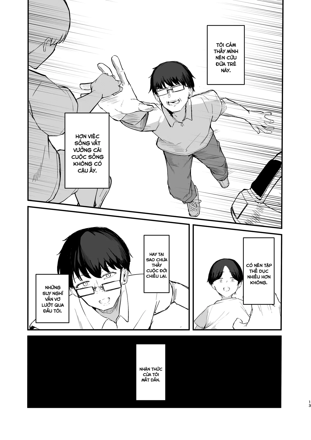 HentaiVN.net - Ảnh 15 - Vì cậu đã mất rồi - Chap 1