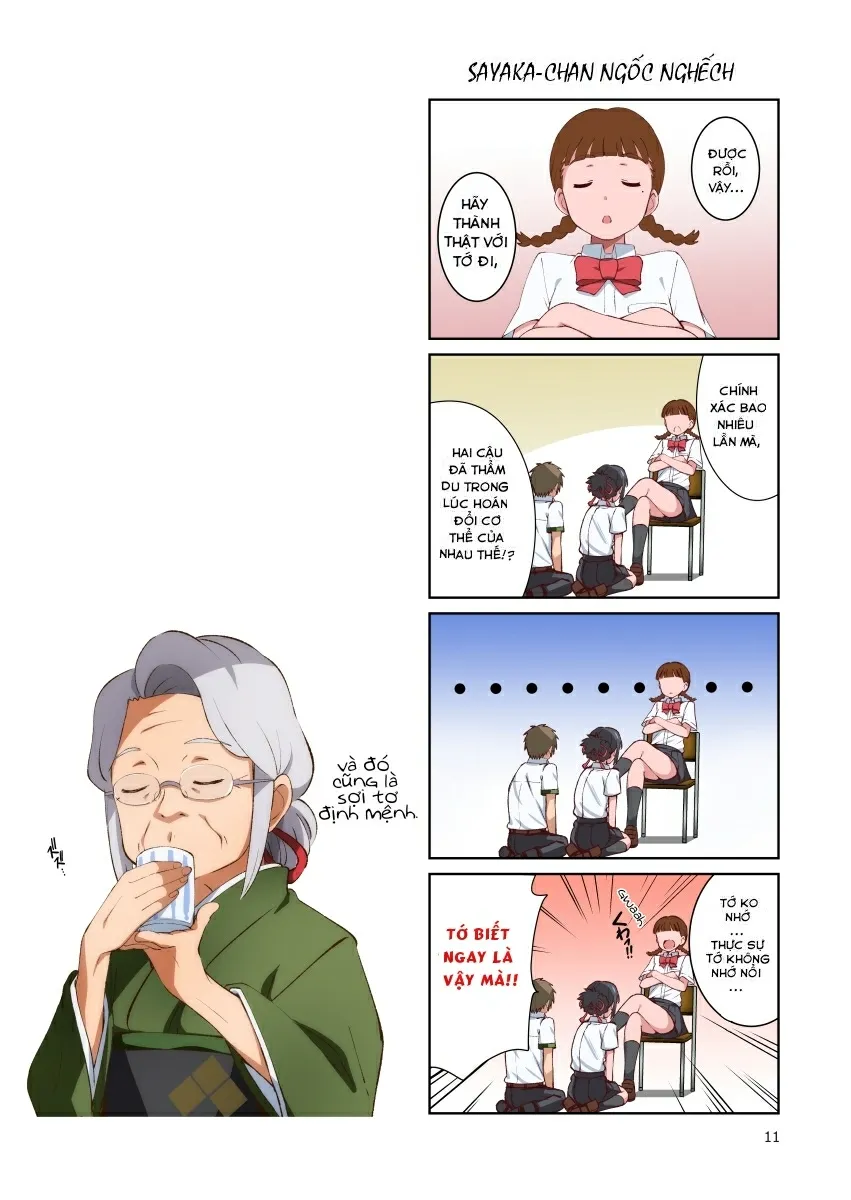 HentaiVN.net - Ảnh 10 - Anh Gọi Tên Em (Kimi no Na Wa.) [I Call Your Name (君の名は)] - Chap 1