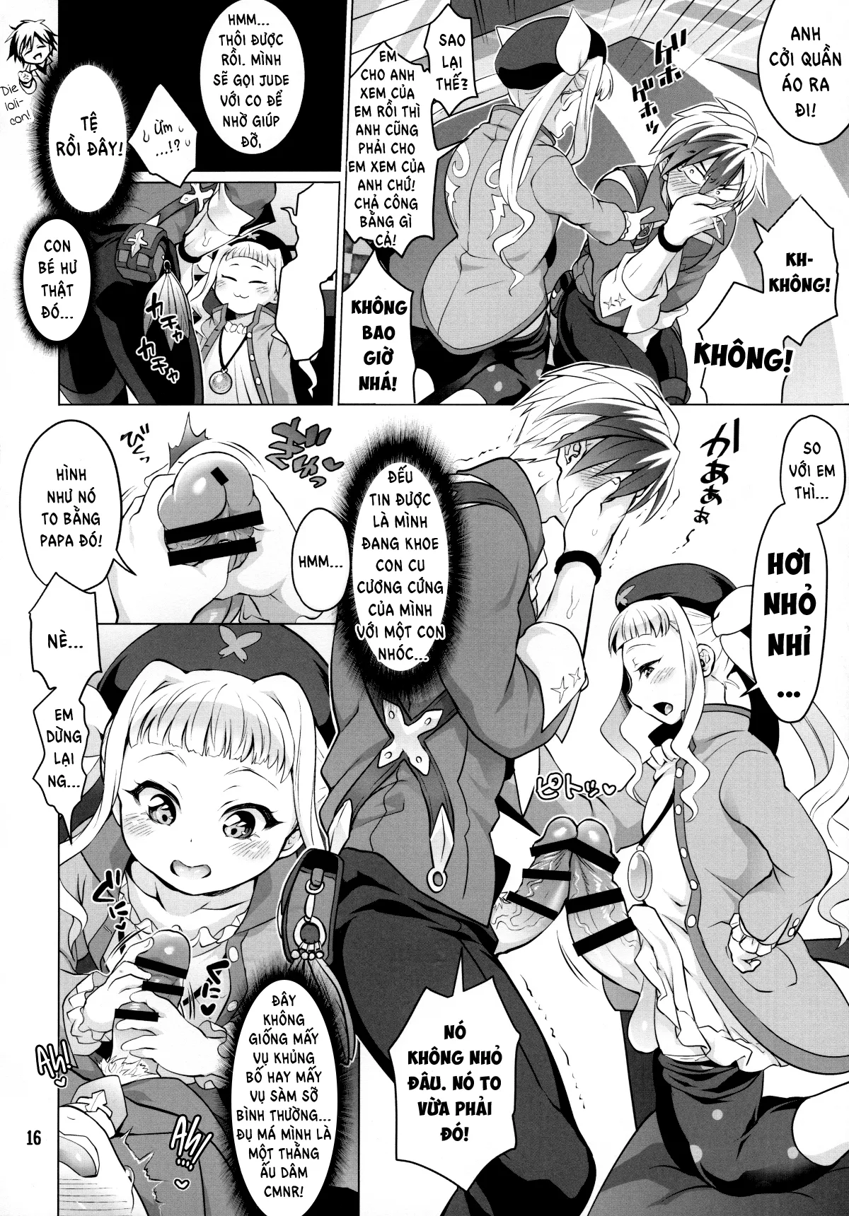 HentaiVN.net - Ảnh 15 - Futanari Elle to Ludger no Aibou Soup - Chap 1