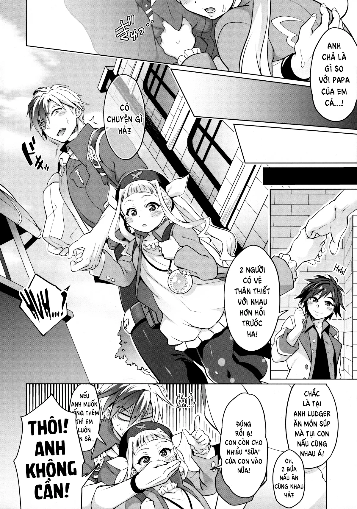 HentaiVN.net - Ảnh 27 - Futanari Elle to Ludger no Aibou Soup - Chap 1