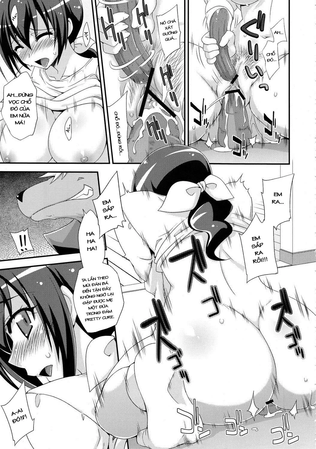 HentaiVN.net - Ảnh 7 - Mẹ trẻ và Só(a)i ca (Smile Precure!) [Mother and Beast] - Chap 1