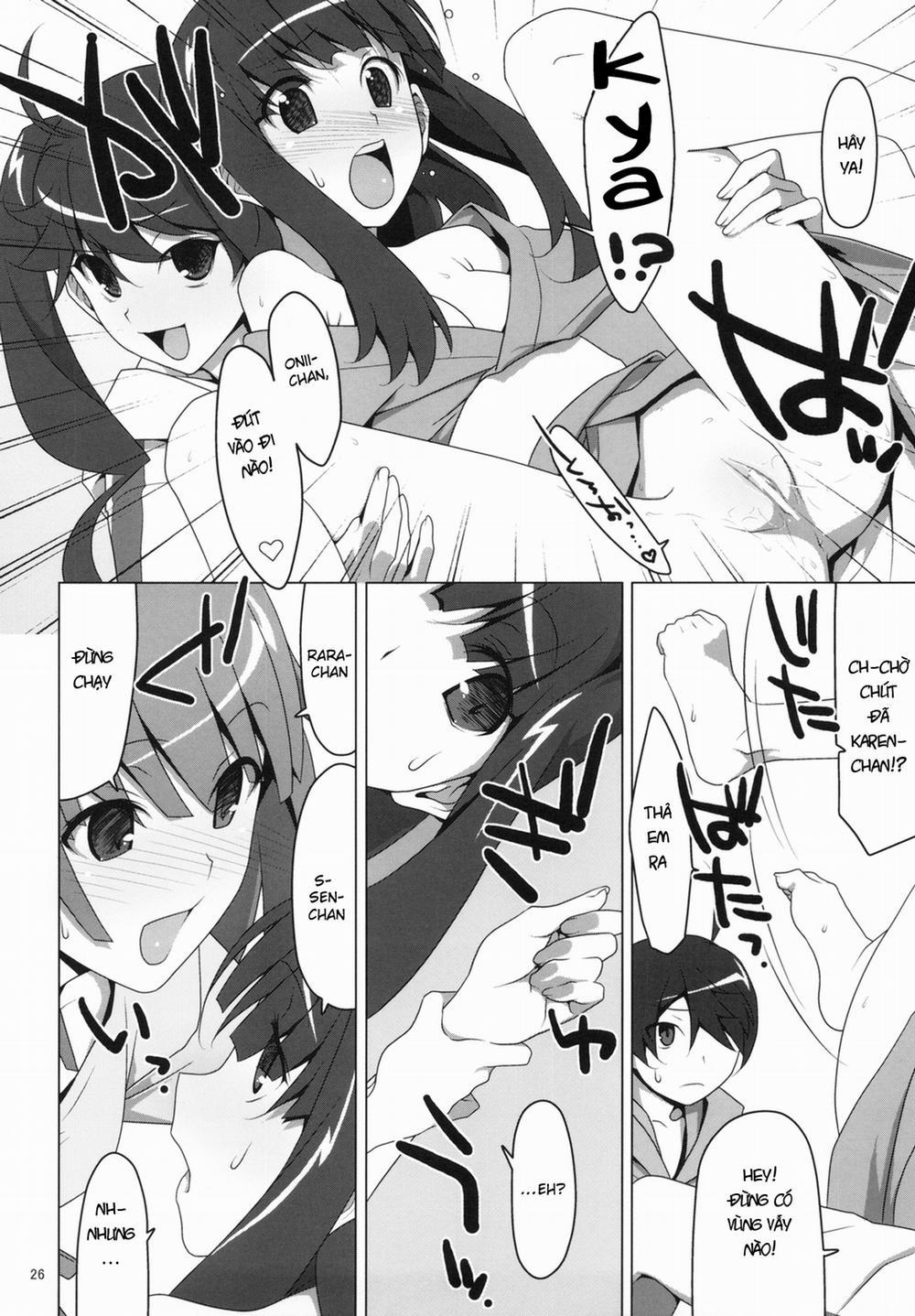 HentaiVN.net - Ảnh 24 - Onegai! FireSisters★ (Bakemonogatari) [お願いっ！FireSisters★-総集編-; Onegai! FireSisters★ -Soushuuhen-] - Chap 2
