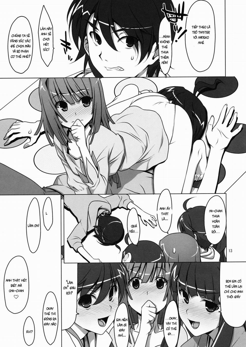 HentaiVN.net - Ảnh 11 - Onegai! FireSisters★ (Bakemonogatari) [お願いっ！FireSisters★-総集編-; Onegai! FireSisters★ -Soushuuhen-] - Chap 3