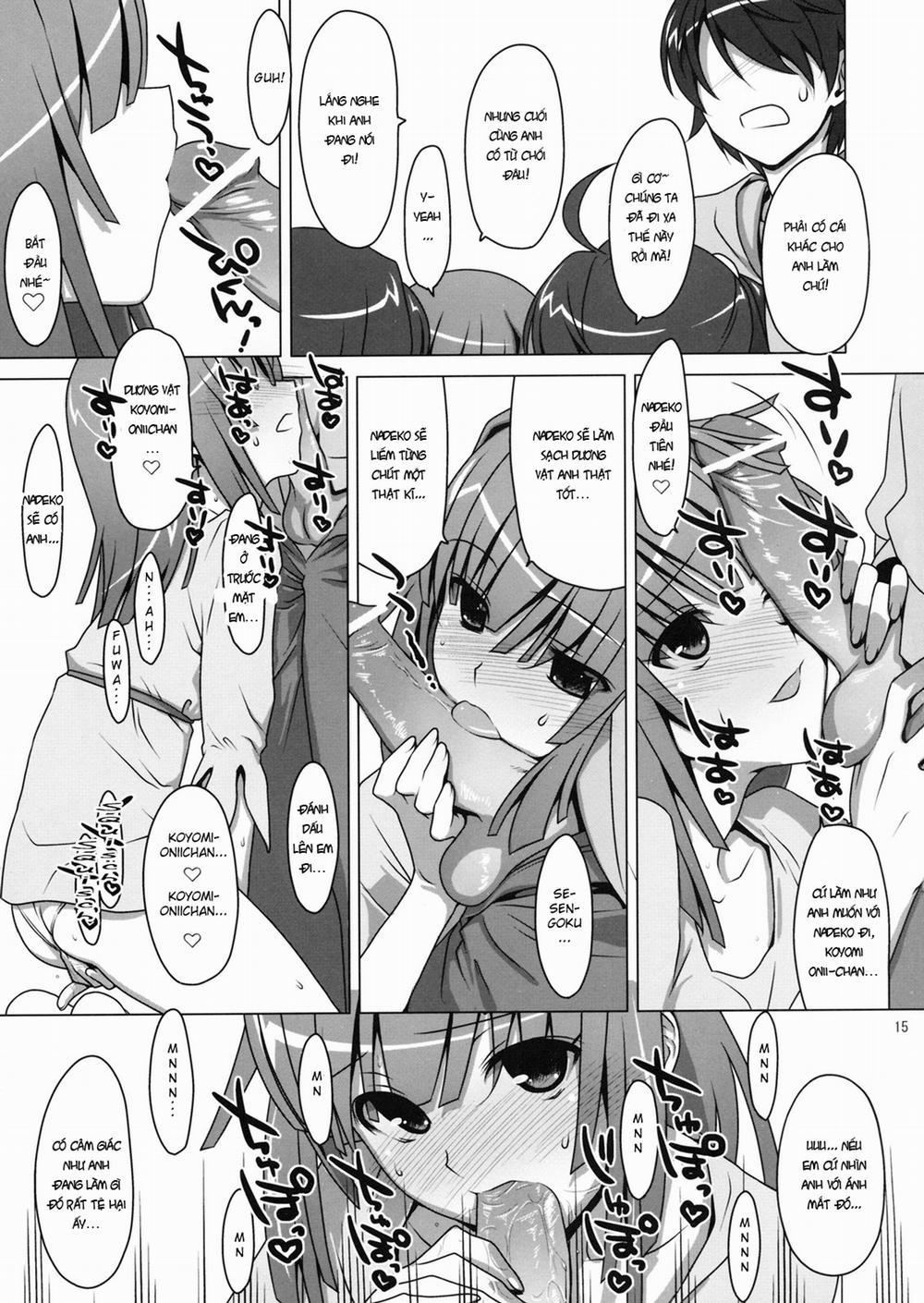 HentaiVN.net - Ảnh 13 - Onegai! FireSisters★ (Bakemonogatari) [お願いっ！FireSisters★-総集編-; Onegai! FireSisters★ -Soushuuhen-] - Chap 3