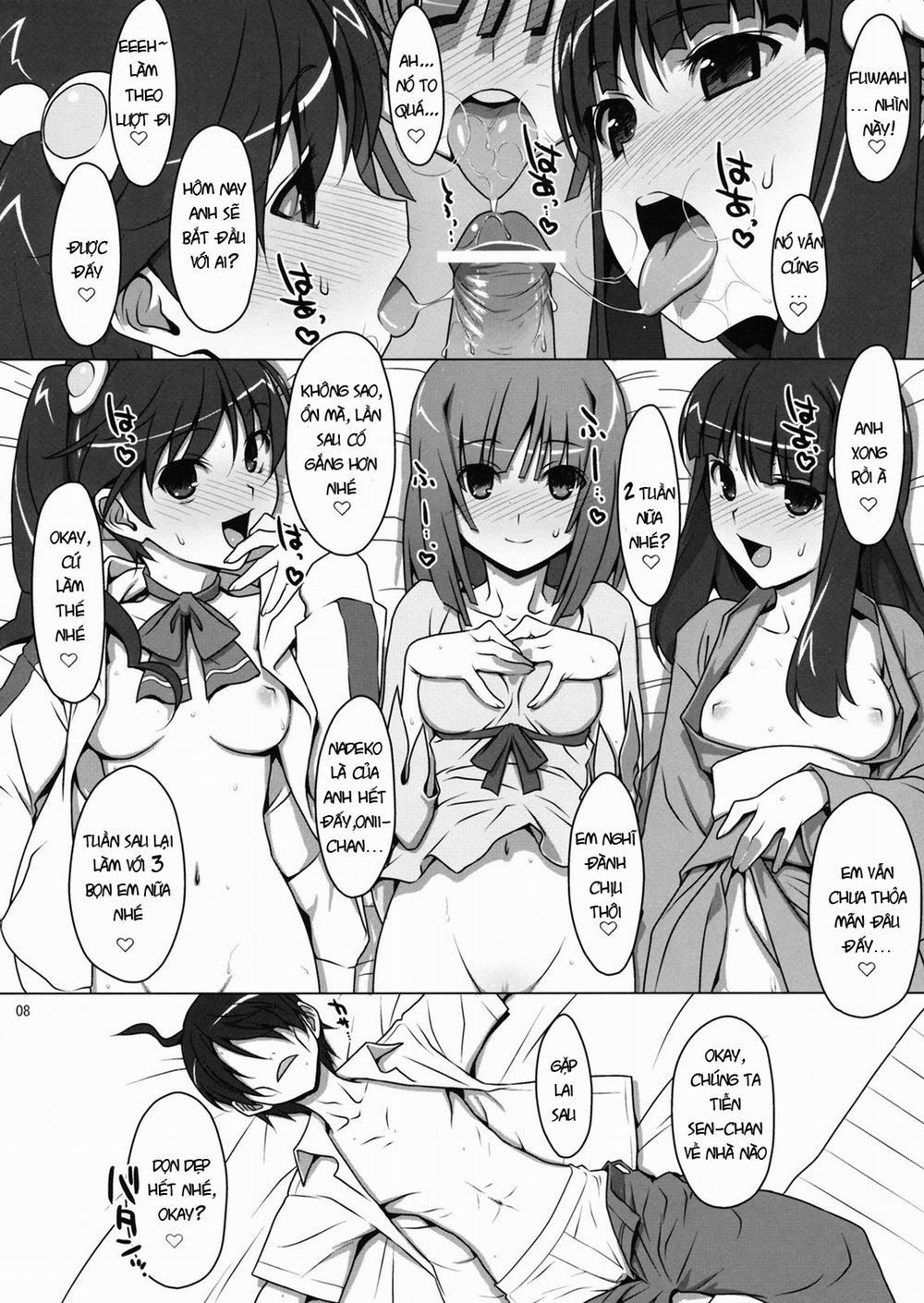 HentaiVN.net - Ảnh 6 - Onegai! FireSisters★ (Bakemonogatari) [お願いっ！FireSisters★-総集編-; Onegai! FireSisters★ -Soushuuhen-] - Chap 3
