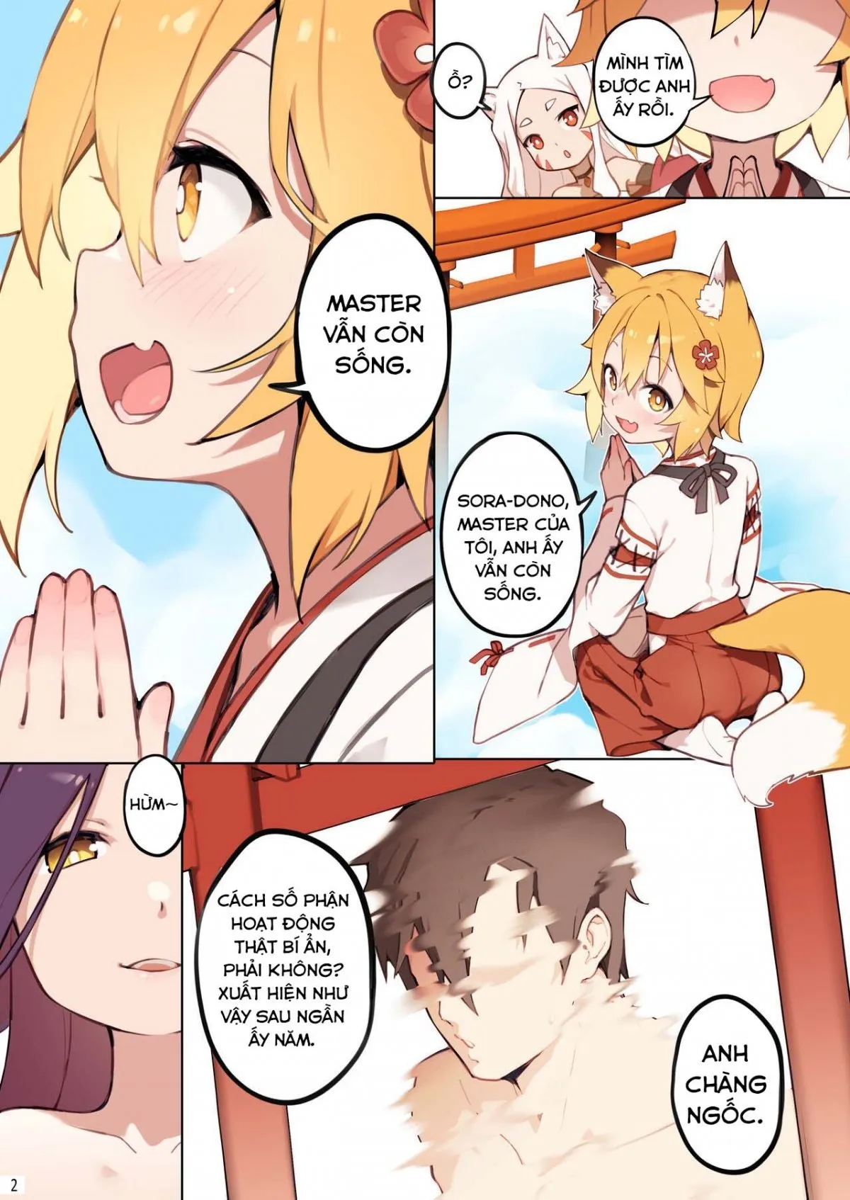 HentaiVN.net - Ảnh 5 - Lời hứa 800 năm [800-Nen no Yakusoku, 800 Years Promise] - Chap 2
