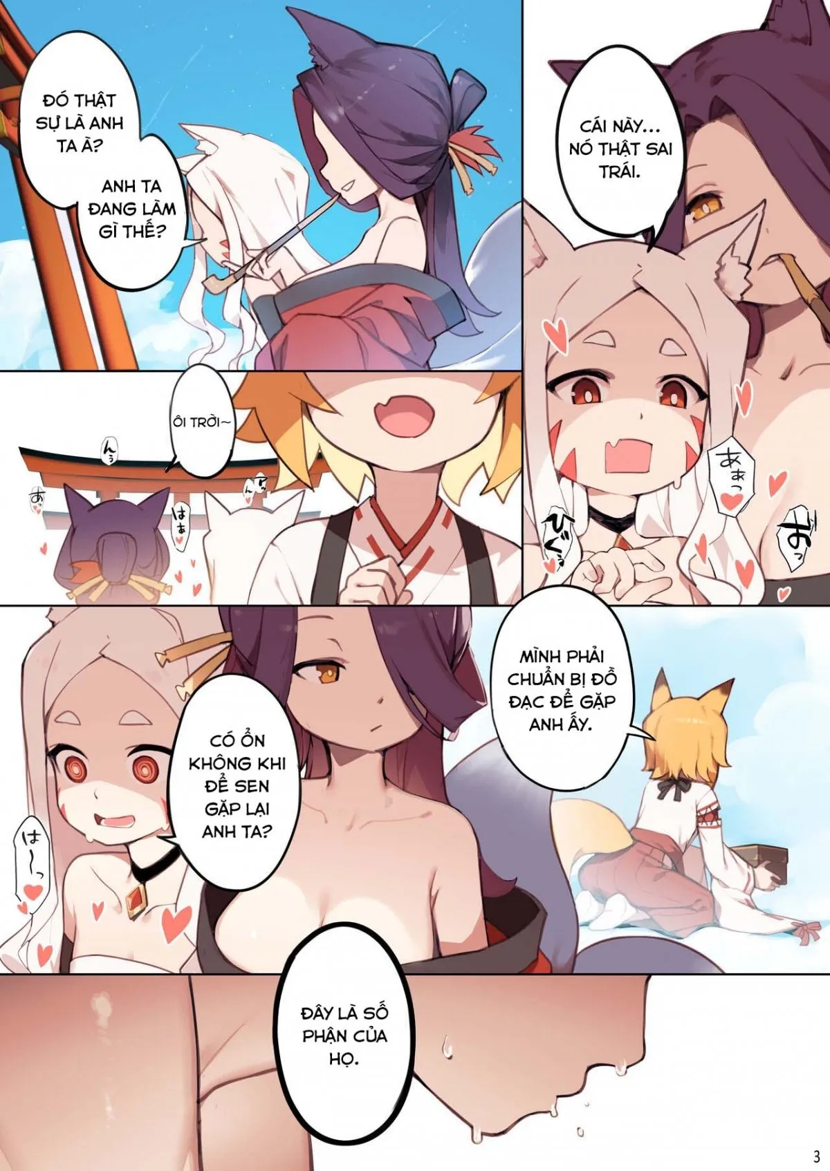 HentaiVN.net - Ảnh 6 - Lời hứa 800 năm [800-Nen no Yakusoku, 800 Years Promise] - Chap 2