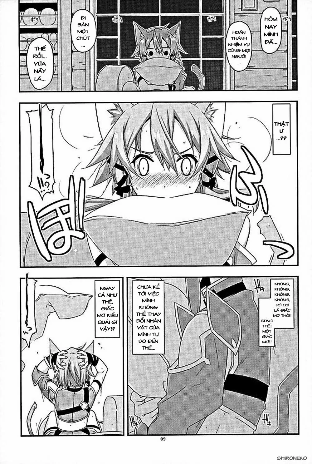 HentaiVN.net - Ảnh 7 - Envy+Mount+Case closed. (Sword Art Online) - Chap 1