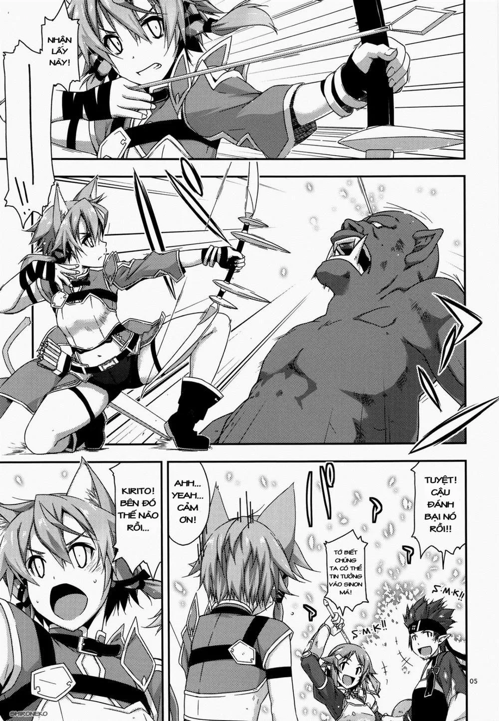HentaiVN.net - Ảnh 4 - Envy+Mount+Case closed. (Sword Art Online) - Chap 2