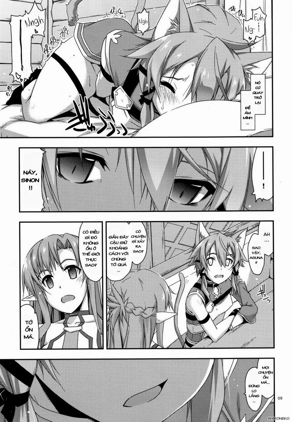 HentaiVN.net - Ảnh 8 - Envy+Mount+Case closed. (Sword Art Online) - Chap 2