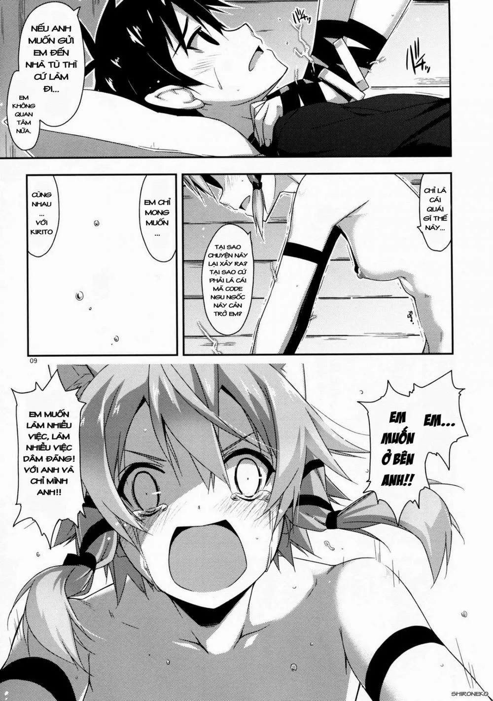 HentaiVN.net - Ảnh 8 - Envy+Mount+Case closed. (Sword Art Online) - Chap 3