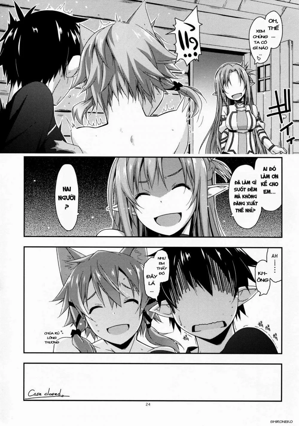HentaiVN.net - Ảnh 23 - Envy+Mount+Case closed. (Sword Art Online) - Chap 3