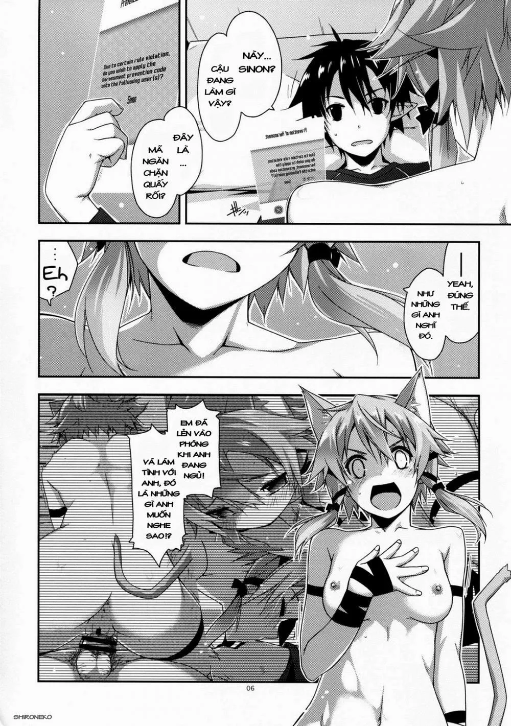 HentaiVN.net - Ảnh 5 - Envy+Mount+Case closed. (Sword Art Online) - Chap 3