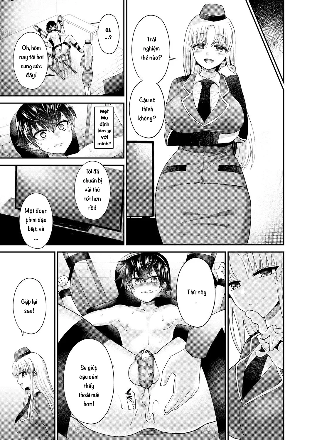 HentaiVN.net - Ảnh 14 - Phận Dân Do Thái Thời Phát Xít... [A Small Cage] - Chap 1