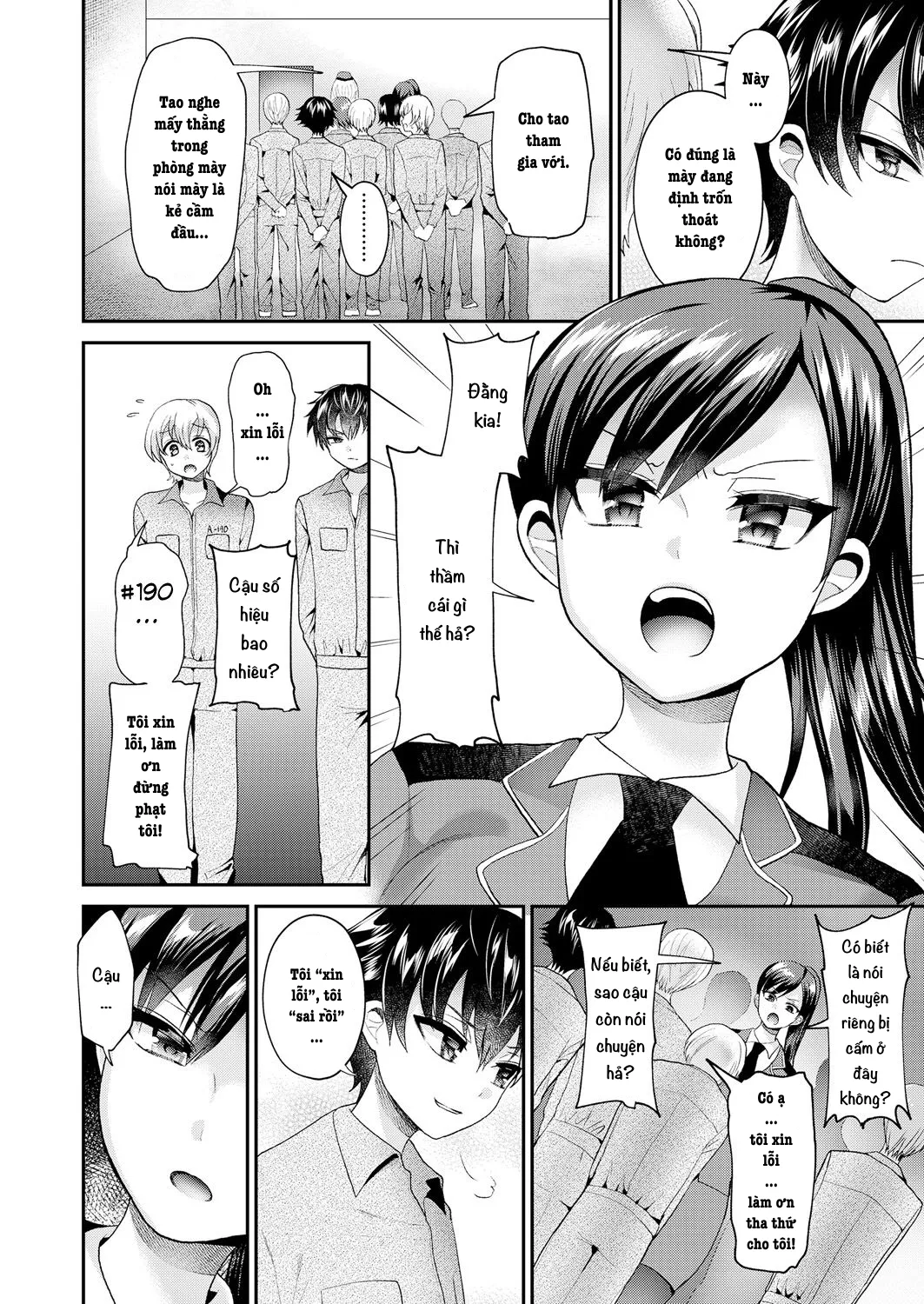 HentaiVN.net - Ảnh 3 - Phận Dân Do Thái Thời Phát Xít... [A Small Cage] - Chap 1