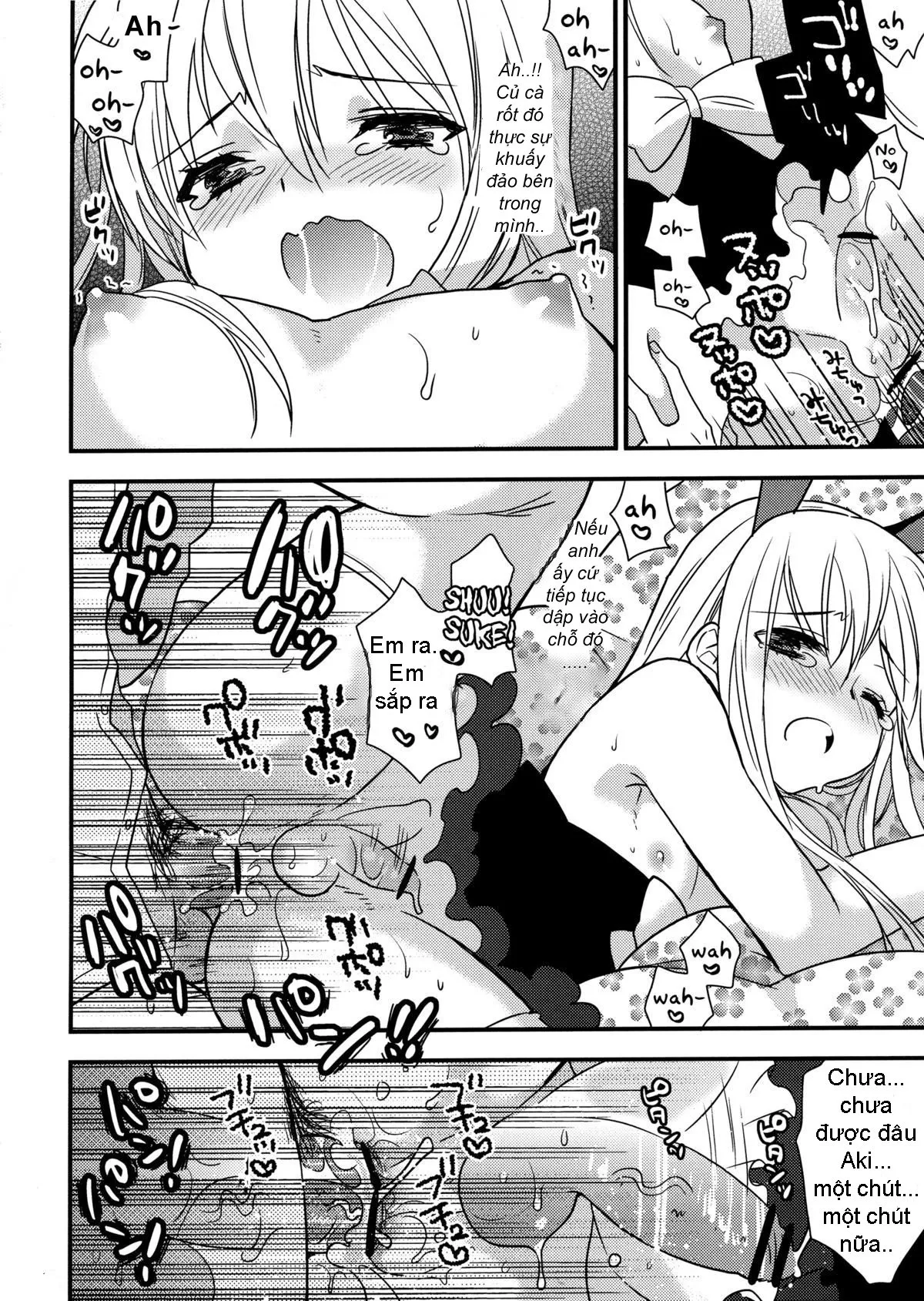 HentaiVN.net - Ảnh 14 - Hyper Usagi Mode!! - Chap 1