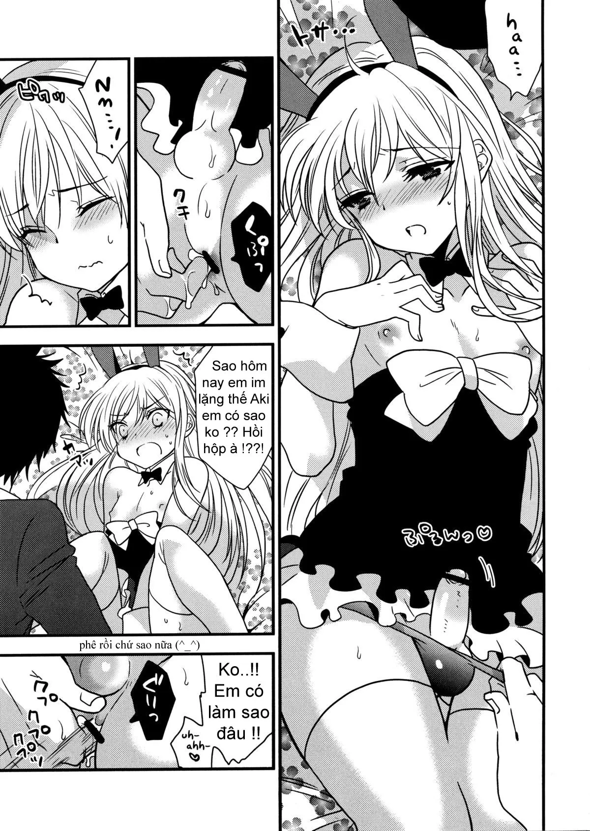 HentaiVN.net - Ảnh 7 - Hyper Usagi Mode!! - Chap 1