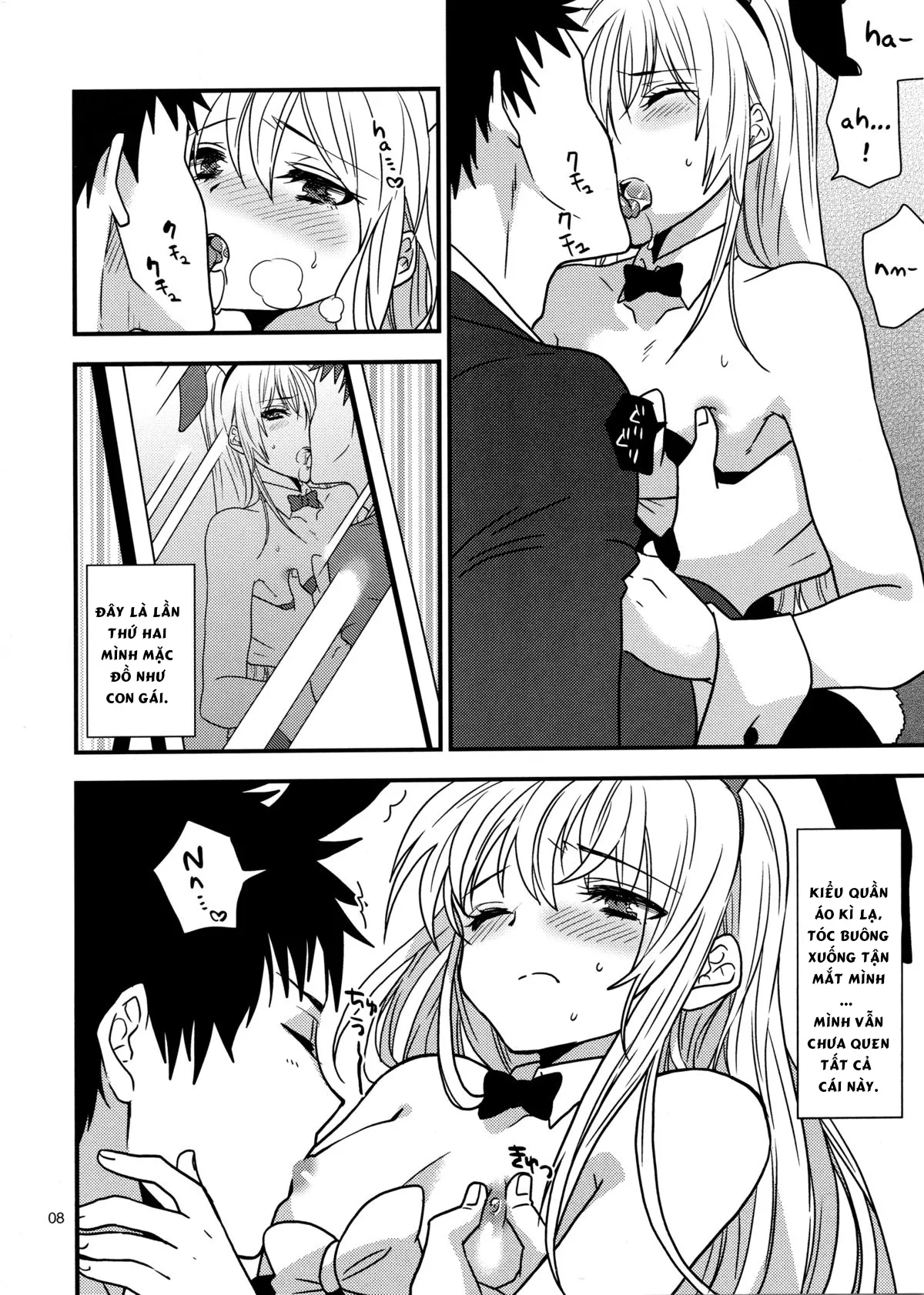 HentaiVN.net - Ảnh 9 - Hyper Usagi Mode!! - Chap 2