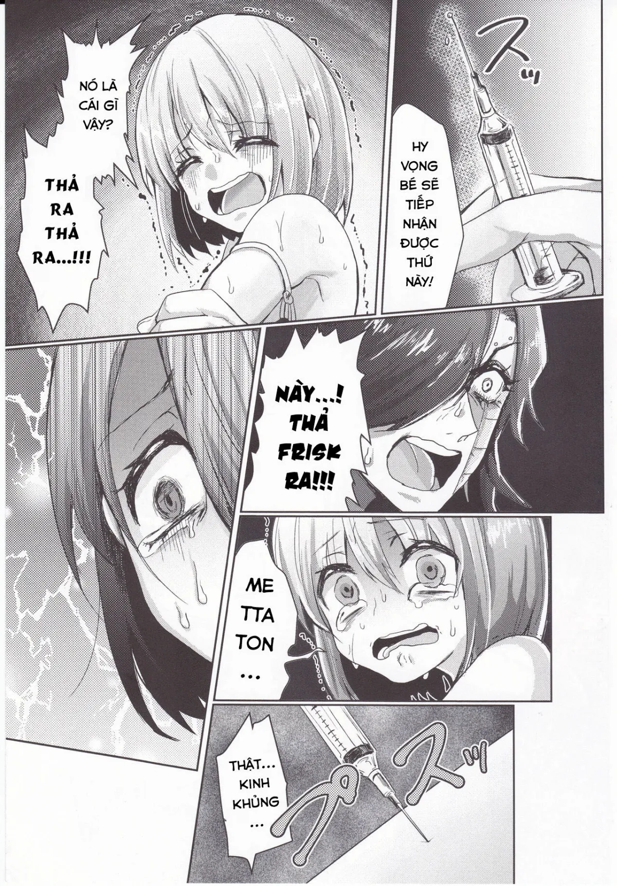 HentaiVN.net - Ảnh 10 - Metaton no Koibito desu ga Haka no Itami wa Tanin de Shirimashita (Undertale) - Chap 1