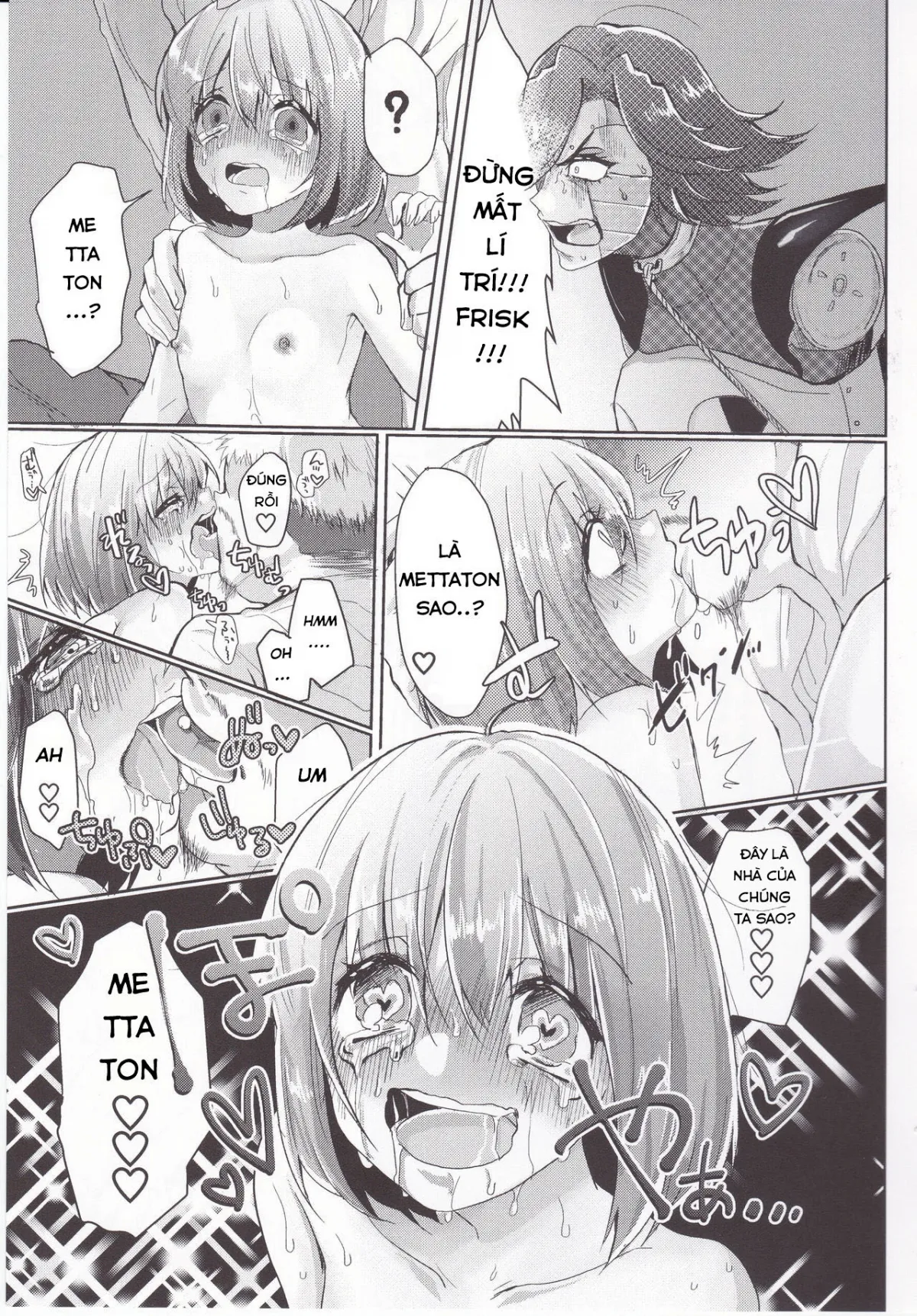 HentaiVN.net - Ảnh 12 - Metaton no Koibito desu ga Haka no Itami wa Tanin de Shirimashita (Undertale) - Chap 1