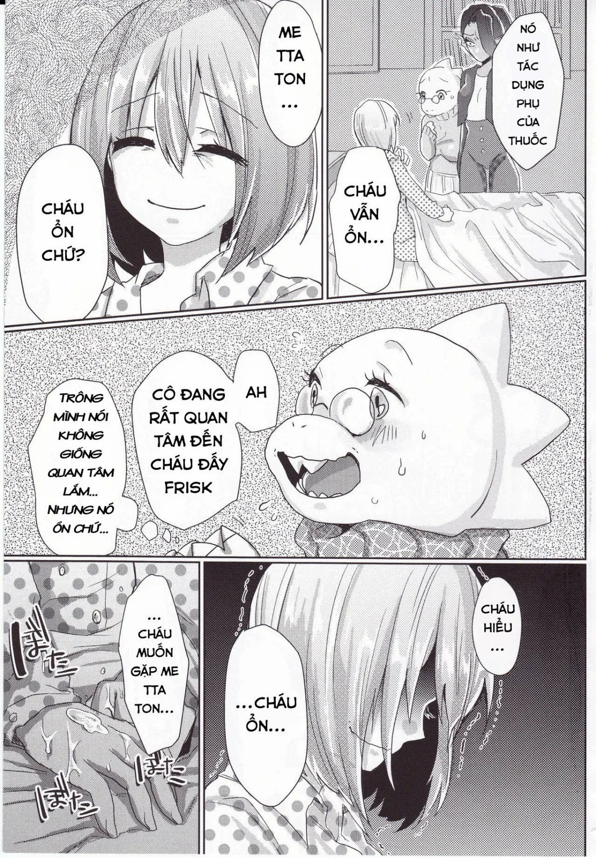 HentaiVN.net - Ảnh 28 - Metaton no Koibito desu ga Haka no Itami wa Tanin de Shirimashita (Undertale) - Chap 1