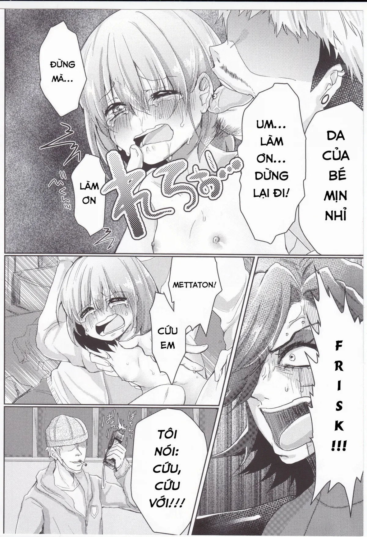 HentaiVN.net - Ảnh 7 - Metaton no Koibito desu ga Haka no Itami wa Tanin de Shirimashita (Undertale) - Chap 1