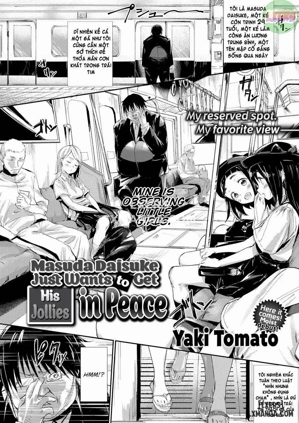 HentaiVN.net - Ảnh 2 - Masuda Daisuke Just Wants to Get His Jollies in Peace - Chap 1