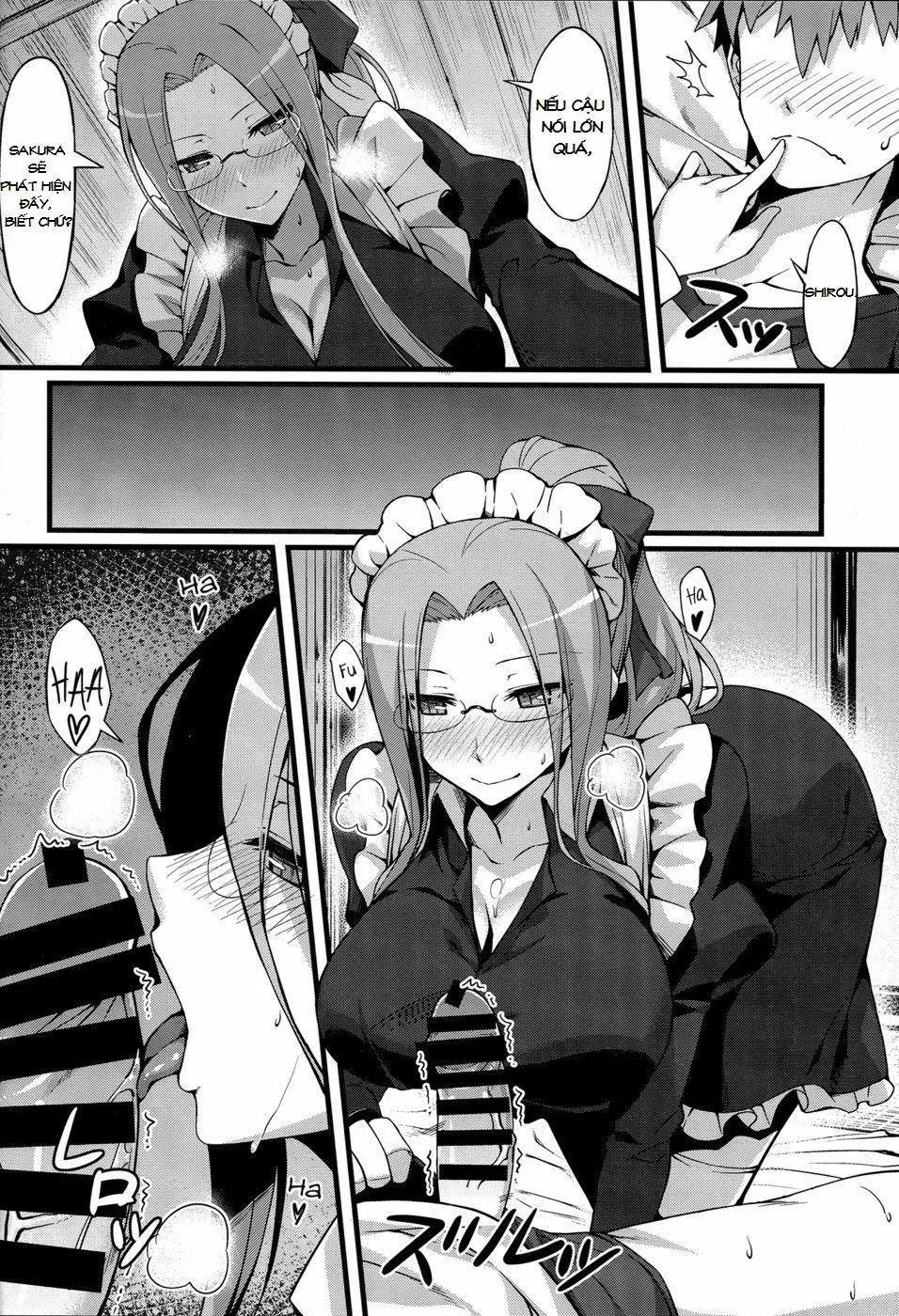 HentaiVN.net - Ảnh 9 - Rider-San To Maid Fuku. (Fate Stay Night) - Chap 1