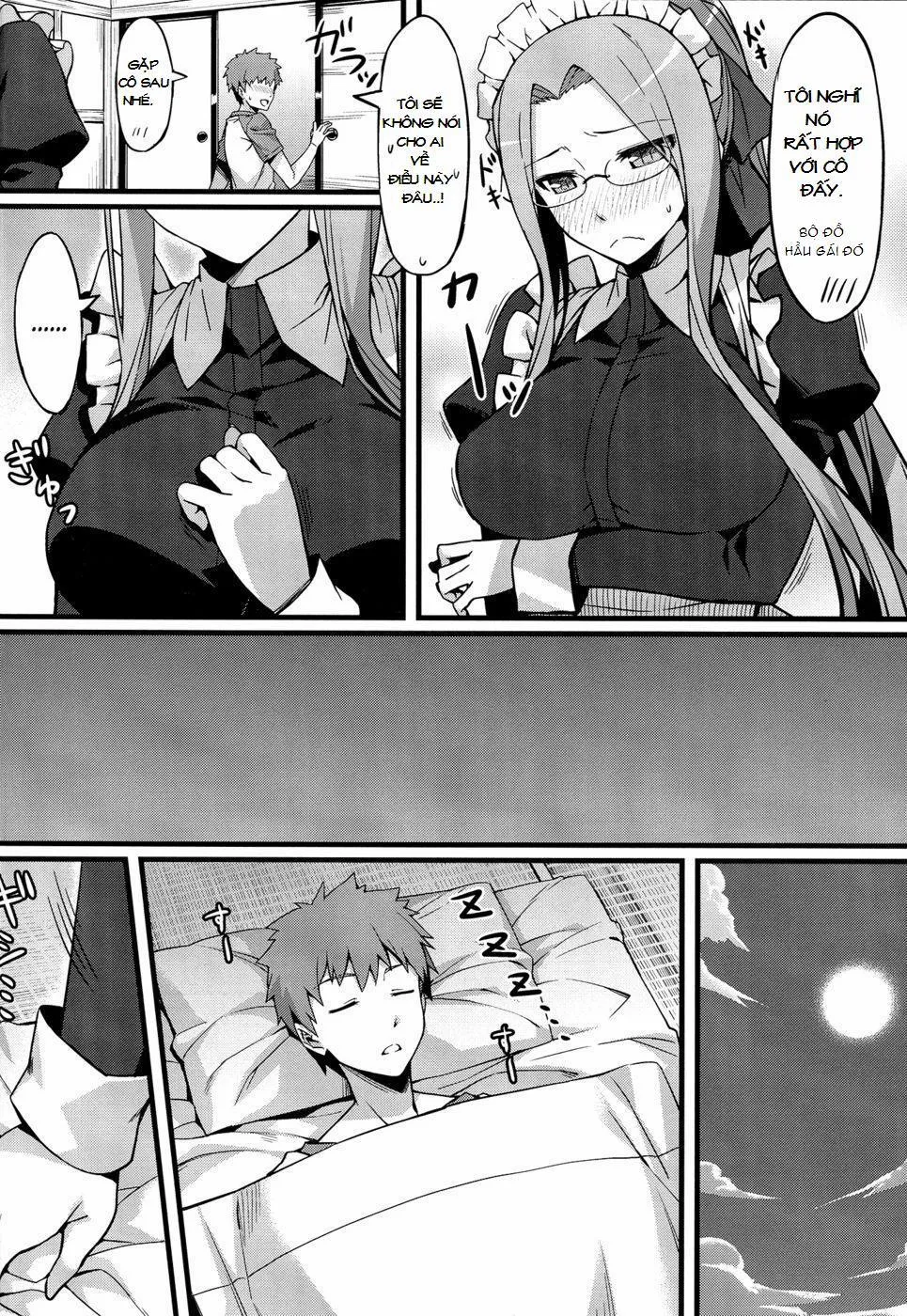 HentaiVN.net - Ảnh 7 - Rider-San To Maid Fuku. (Fate Stay Night) - Chap 1