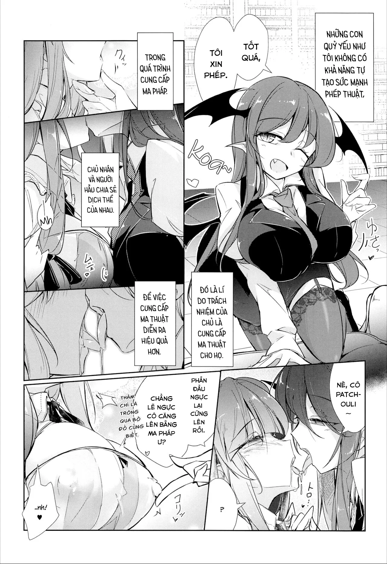 HentaiVN.net - Ảnh 4 - Patchouli Maryoku Sakunyu Kaihatsu - Chap 1