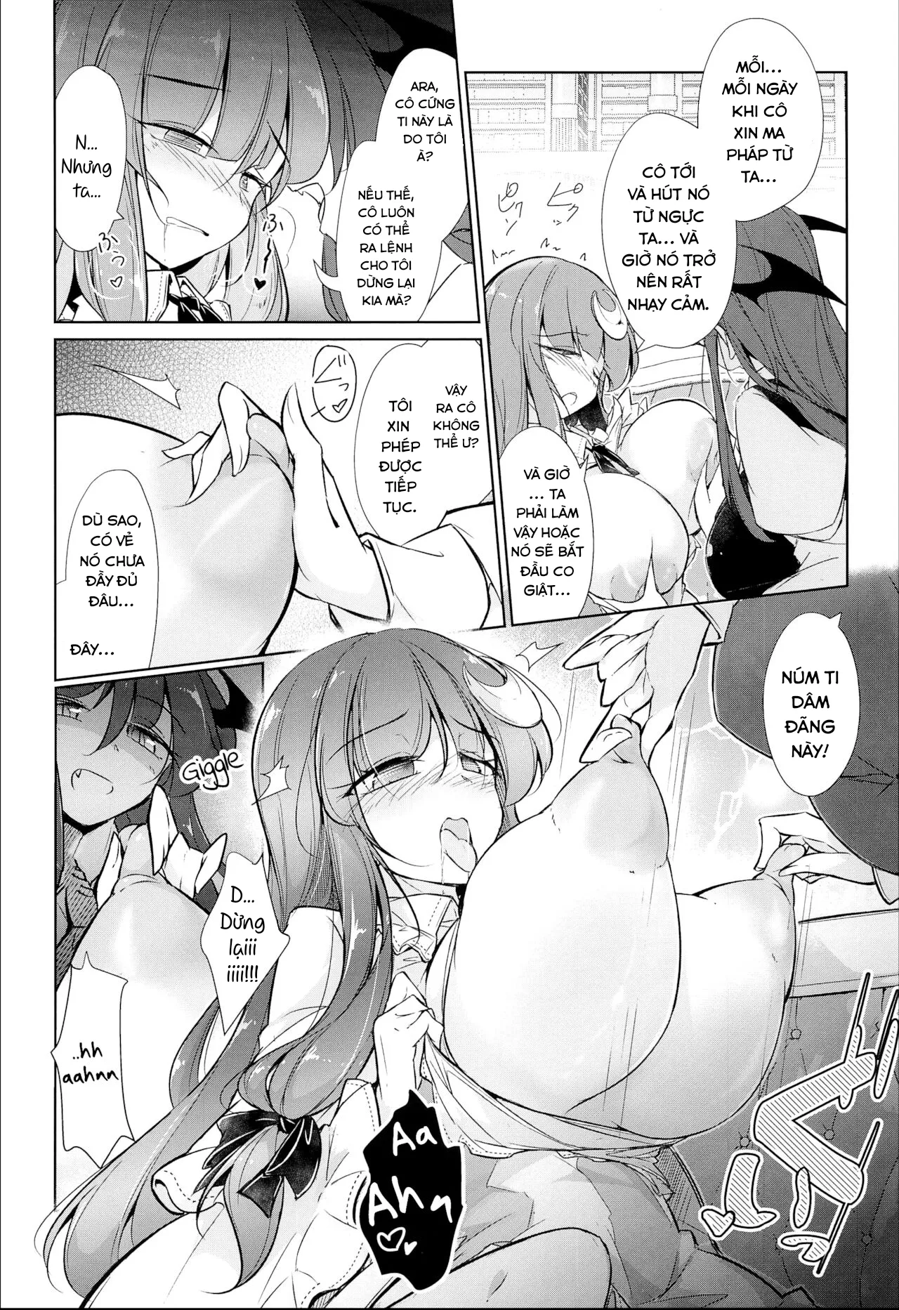 HentaiVN.net - Ảnh 6 - Patchouli Maryoku Sakunyu Kaihatsu - Chap 1