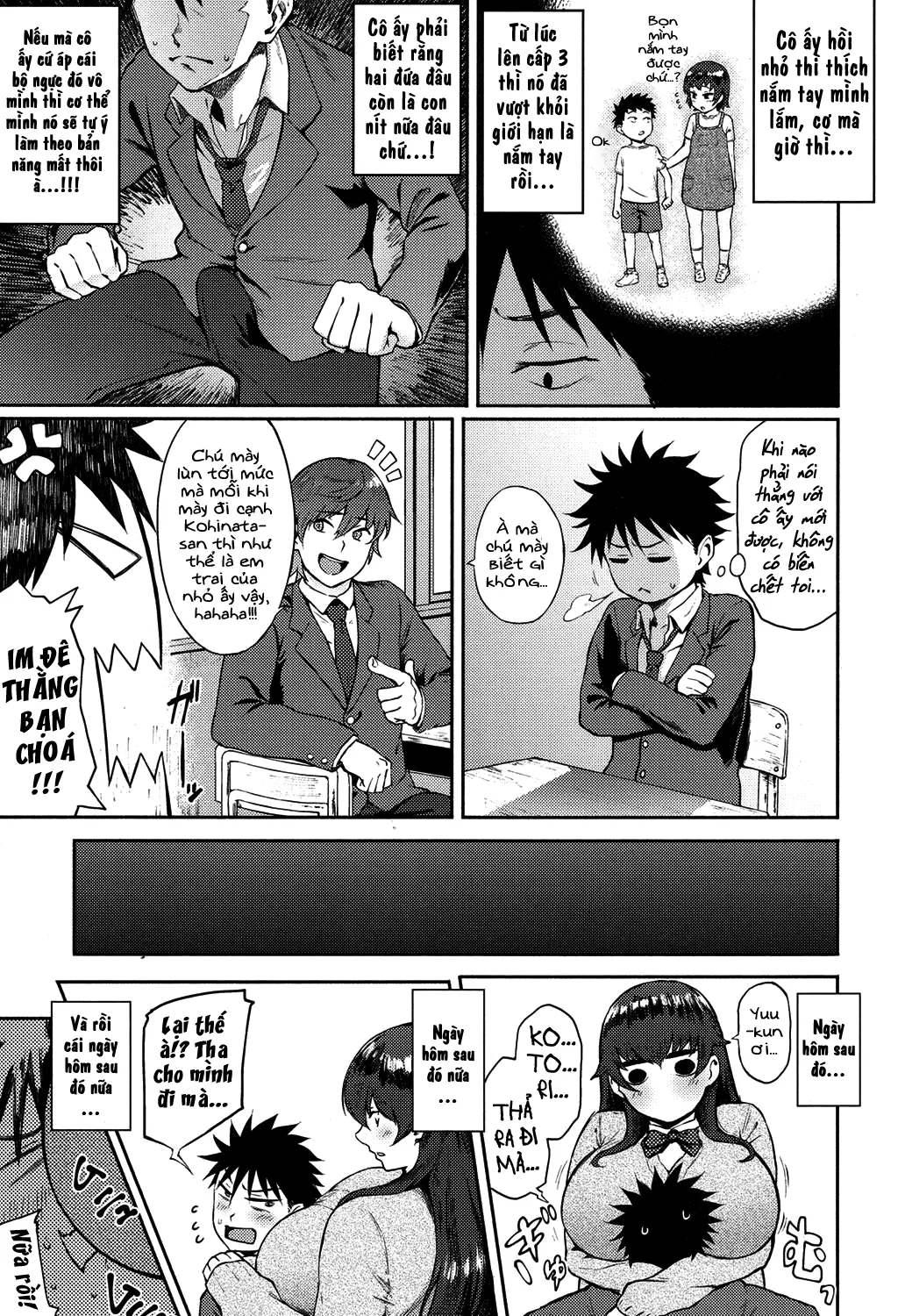 HentaiVN.net - Ảnh 3 - Tình yêu không cân bằng [Dekoboko na Koi] - Chap 1