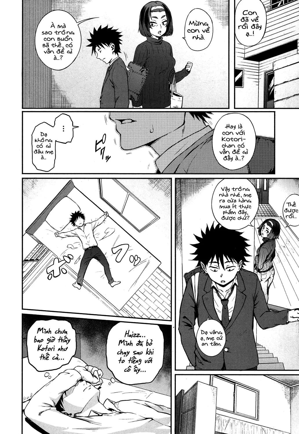 HentaiVN.net - Ảnh 6 - Tình yêu không cân bằng [Dekoboko na Koi] - Chap 1