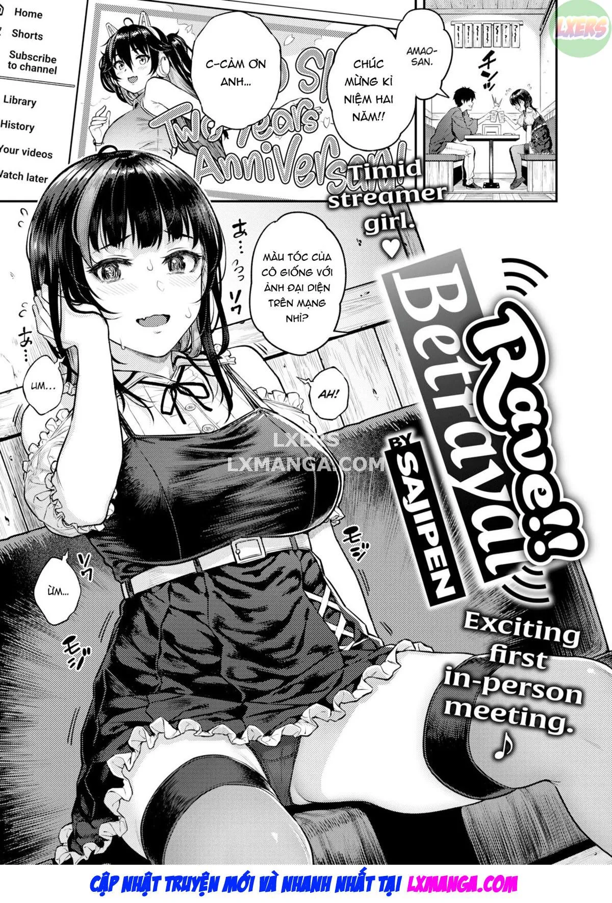 HentaiVN.net - Ảnh 2 - Zessan!! Haishinchuu - Chap 1