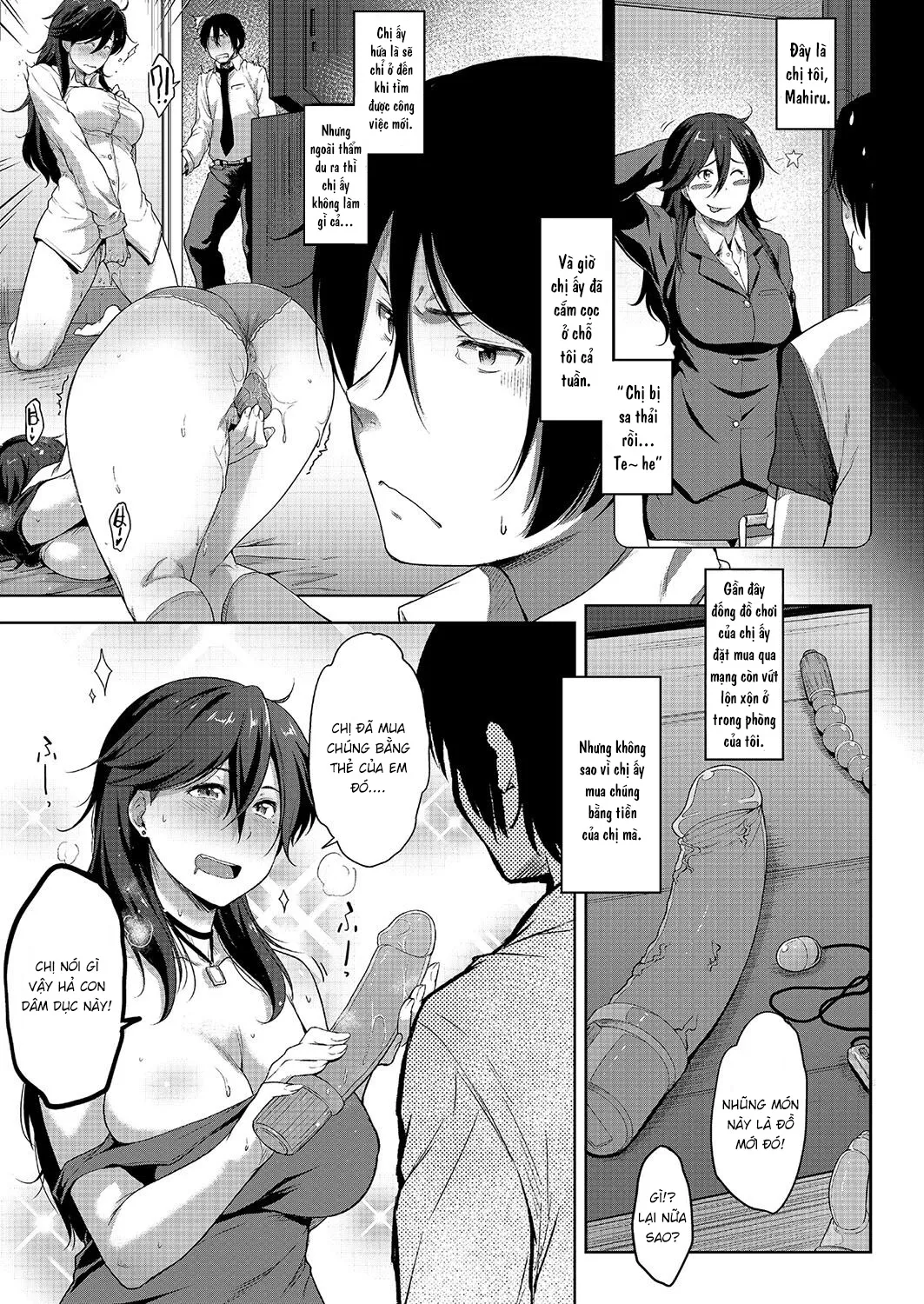 HentaiVN.net - Ảnh 3 - Ane to Omocha - Chap 1