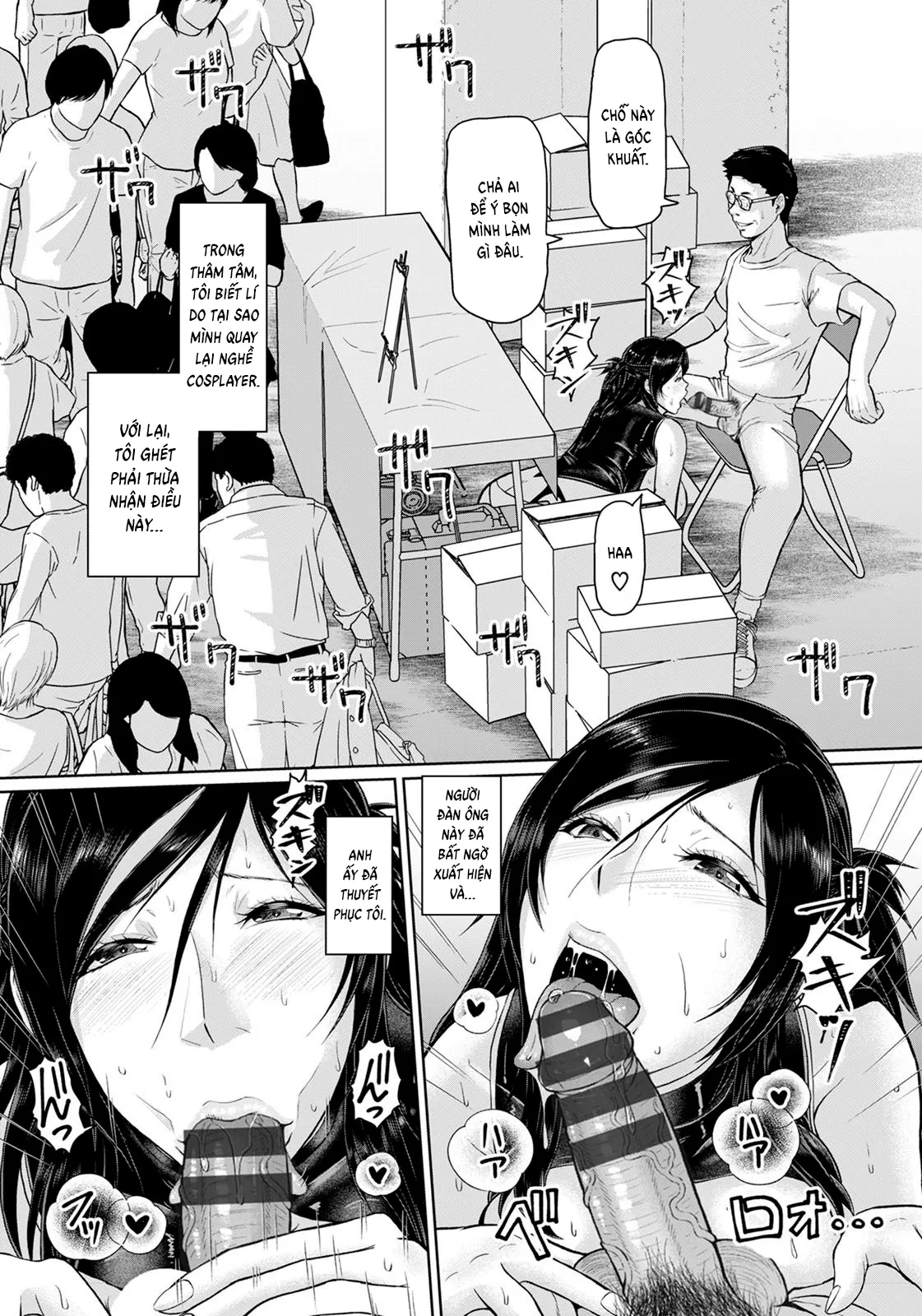 HentaiVN.net - Ảnh 23 - Disgraced Mature Cosplayer - Chap 1