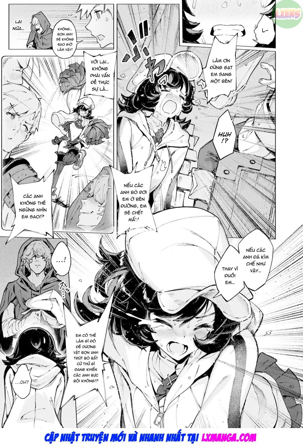 HentaiVN.net - Ảnh 12 - Boukensha-tachi no Nagai Tabiji - Chap 1