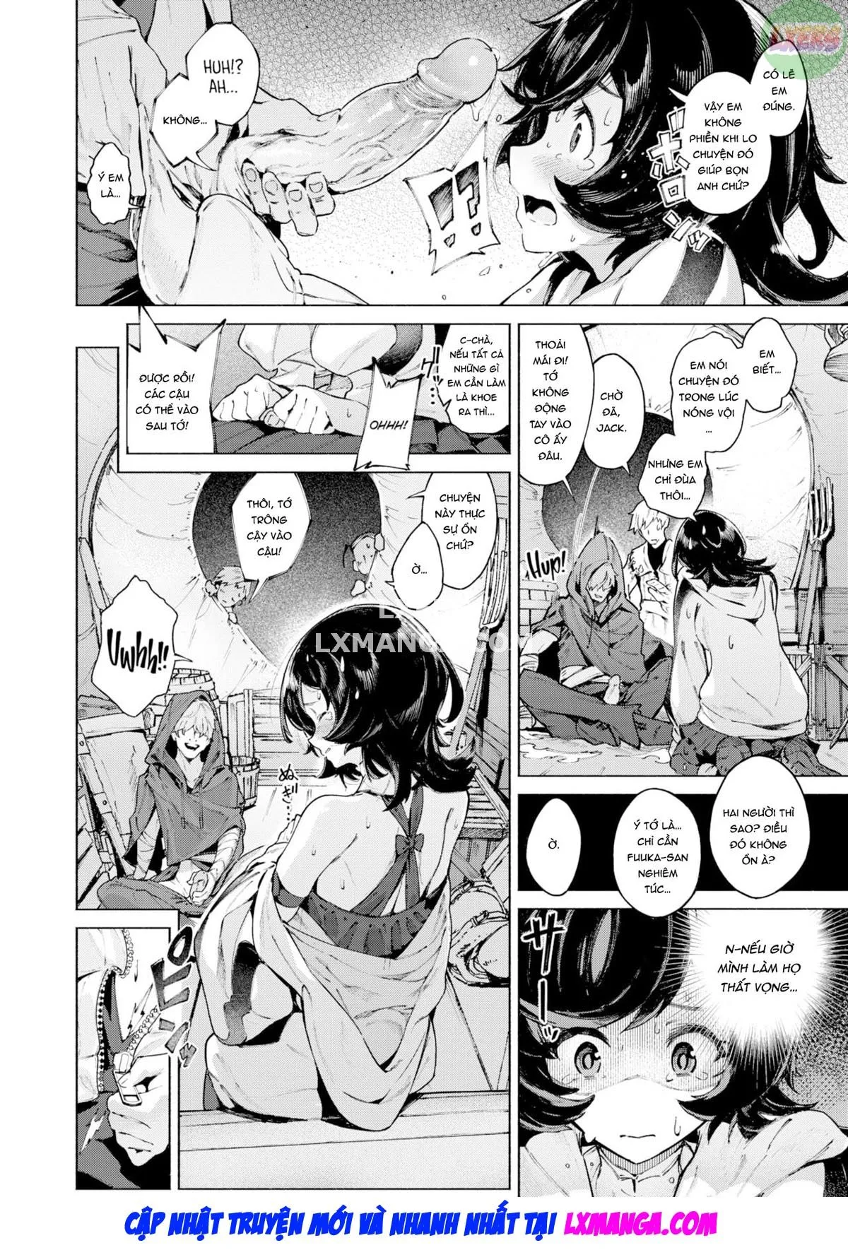 HentaiVN.net - Ảnh 13 - Boukensha-tachi no Nagai Tabiji - Chap 1