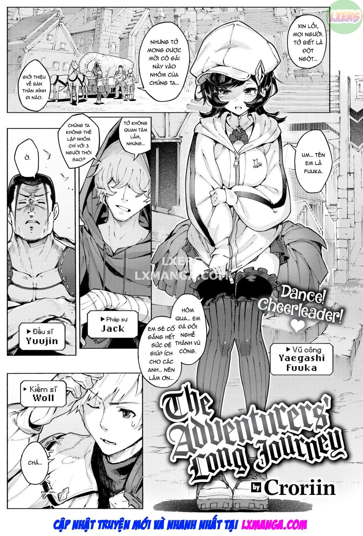HentaiVN.net - Ảnh 4 - Boukensha-tachi no Nagai Tabiji - Chap 1