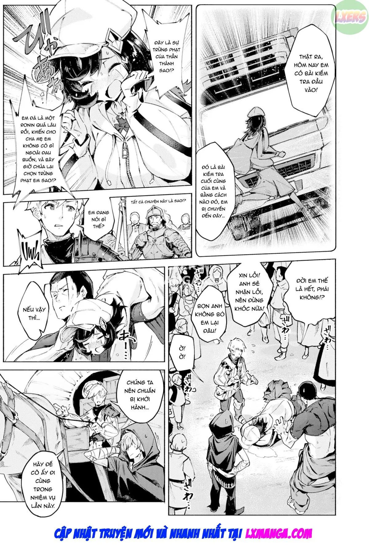 HentaiVN.net - Ảnh 6 - Boukensha-tachi no Nagai Tabiji - Chap 1